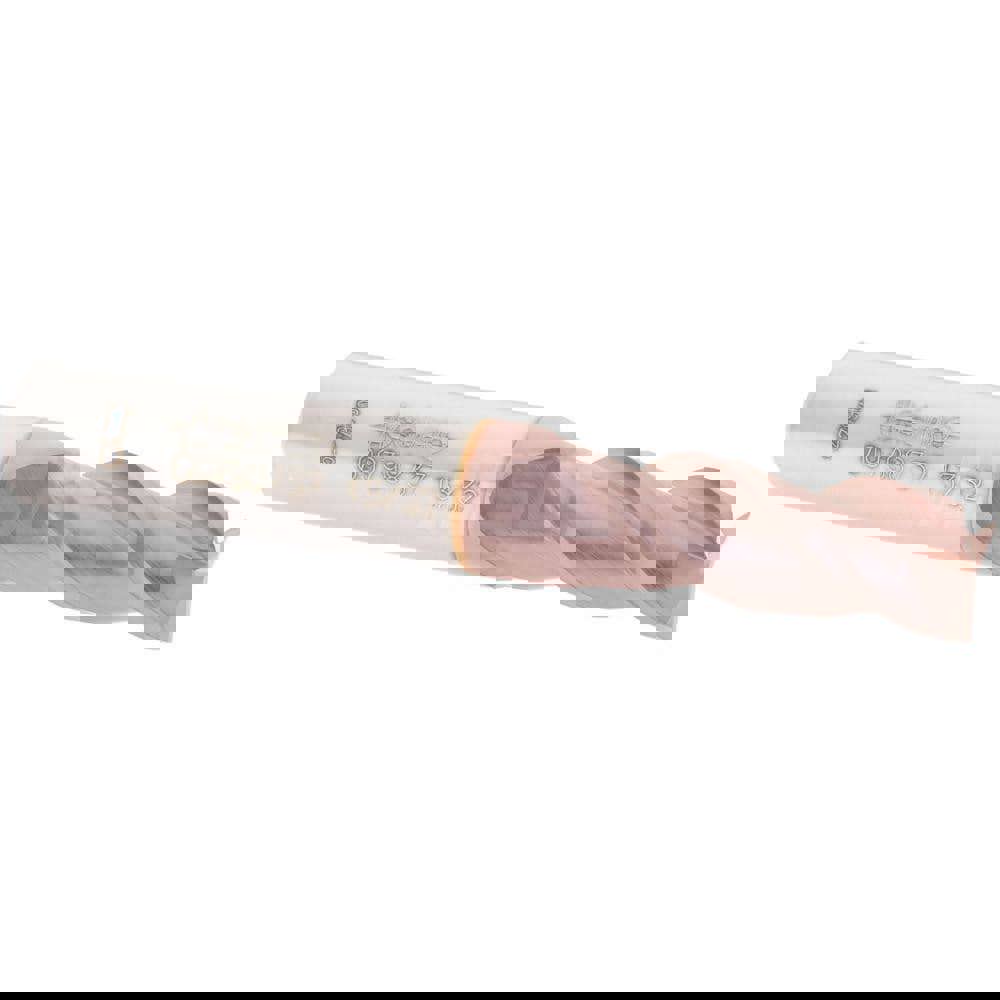 Square End Mill: 13/32'' Dia, 1'' LOC, 7/16'' Shank Dia, 2-3/4'' OAL, 3 Flutes, Solid Carbide