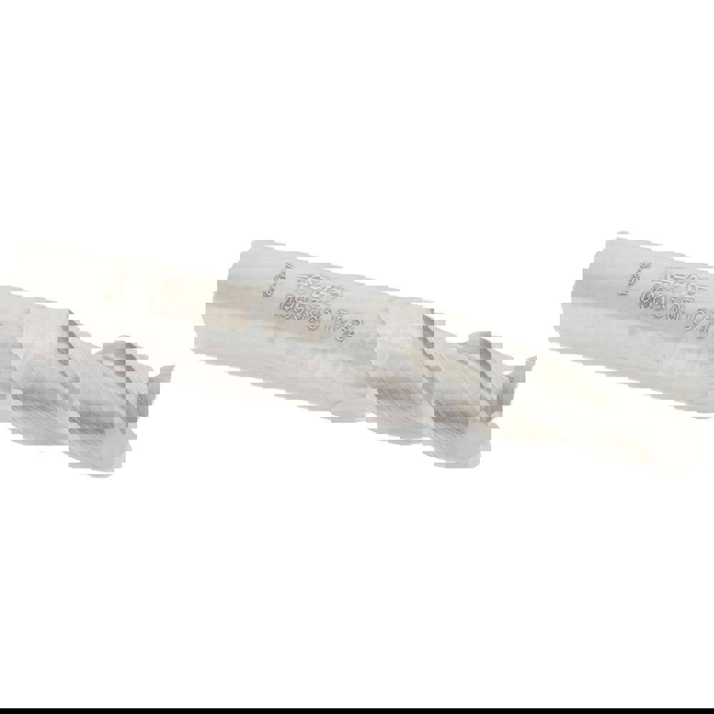 Square End Mill: 15/32'' Dia, 1'' LOC, 1/2'' Shank Dia, 3'' OAL, 3 Flutes, Solid Carbide