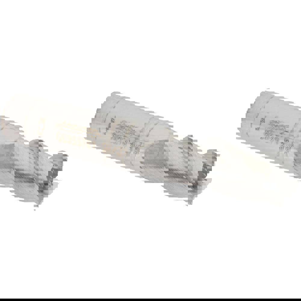 Square End Mill: 31/64'' Dia, 1'' LOC, 1/2'' Shank Dia, 3'' OAL, 3 Flutes, Solid Carbide