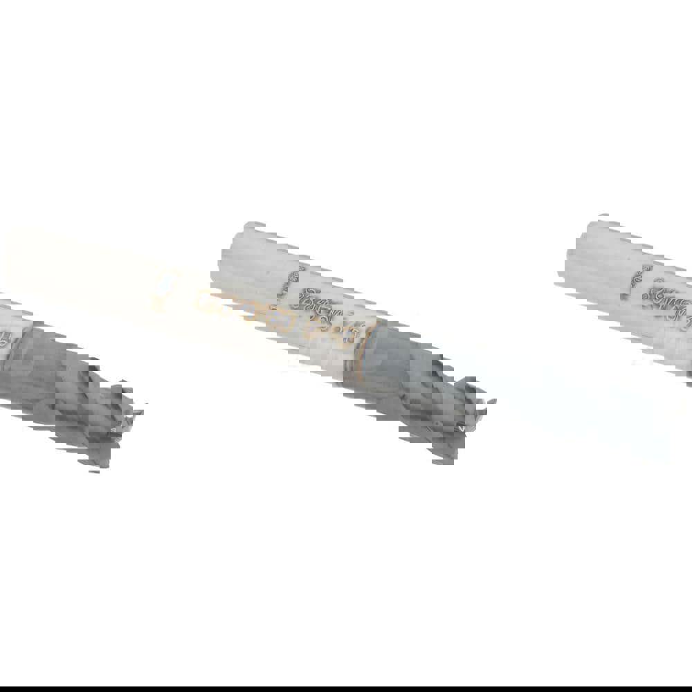 Square End Mill: 3/16'' Dia, 3/8'' LOC, 3/16'' Shank Dia, 2'' OAL, 3 Flutes, Solid Carbide