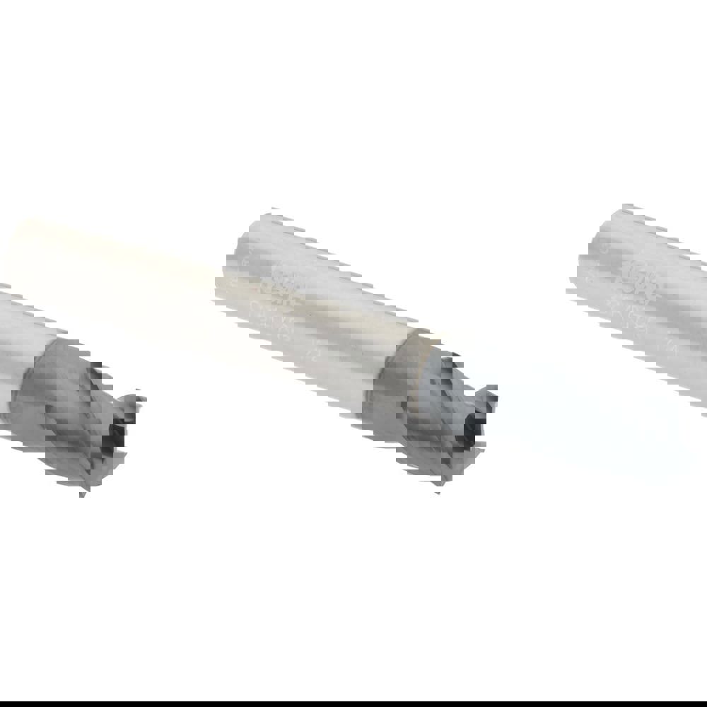 Square End Mill: 1/4'' Dia, 3/8'' LOC, 1/4'' Shank Dia, 2'' OAL, 3 Flutes, Solid Carbide