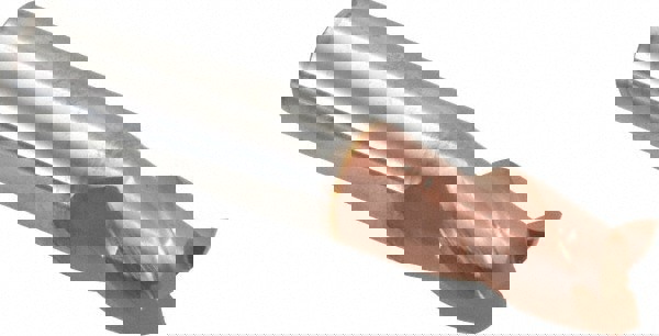 Square End Mill: 9/16'' Dia, 7/8'' LOC, 9/16'' Shank Dia, 3'' OAL, 3 Flutes, Solid Carbide