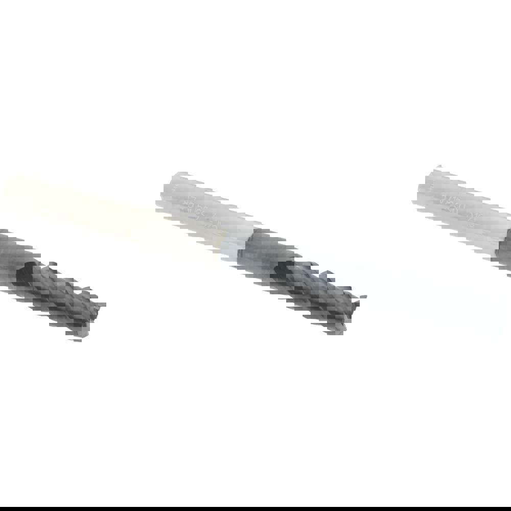 Square End Mill: 3/16'' Dia, 3/4'' LOC, 3/16'' Shank Dia, 2-1/2'' OAL, 3 Flutes, Solid Carbide