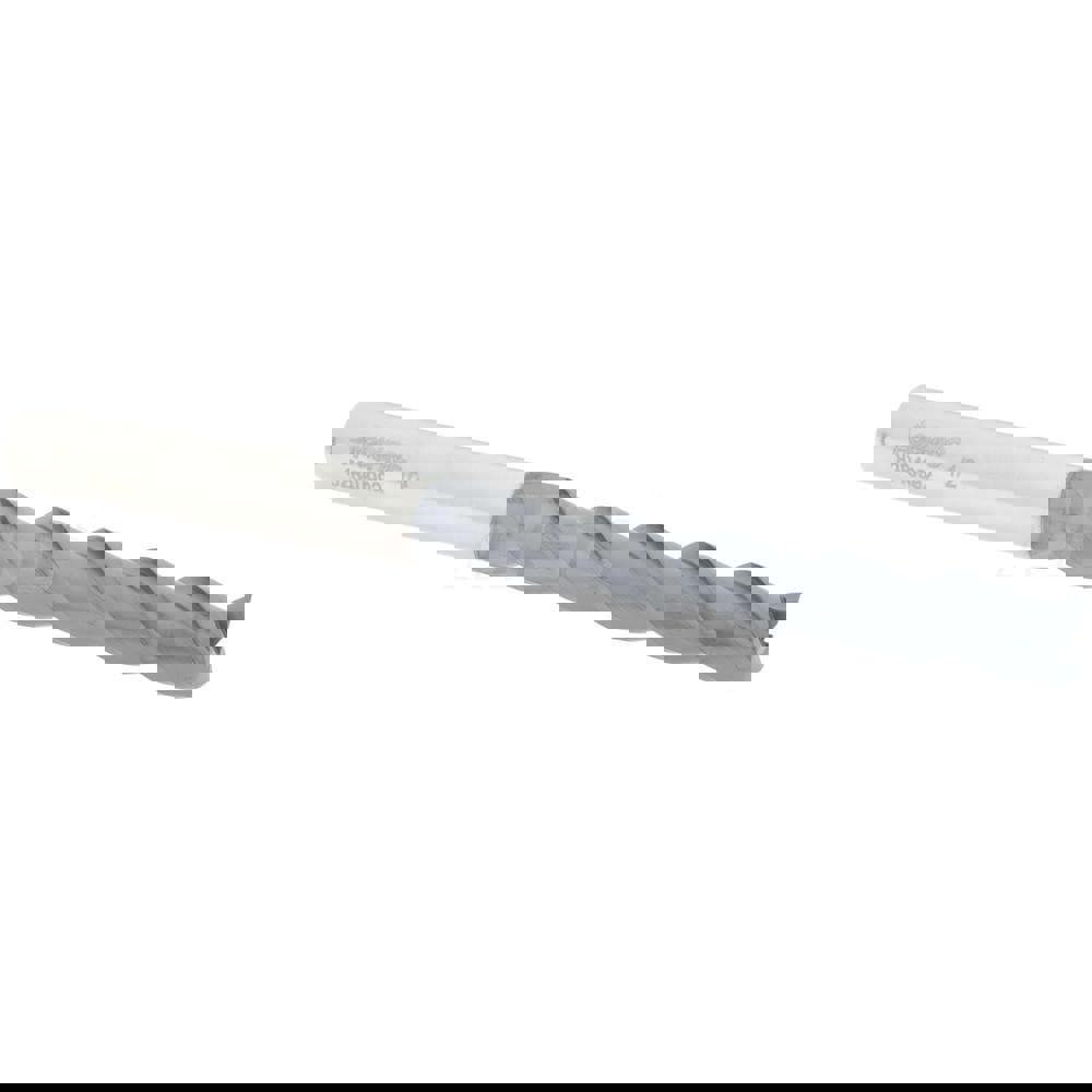 Square End Mill: 1/2'' Dia, 3'' LOC, 1/2'' Shank Dia, 6'' OAL, 3 Flutes, Solid Carbide