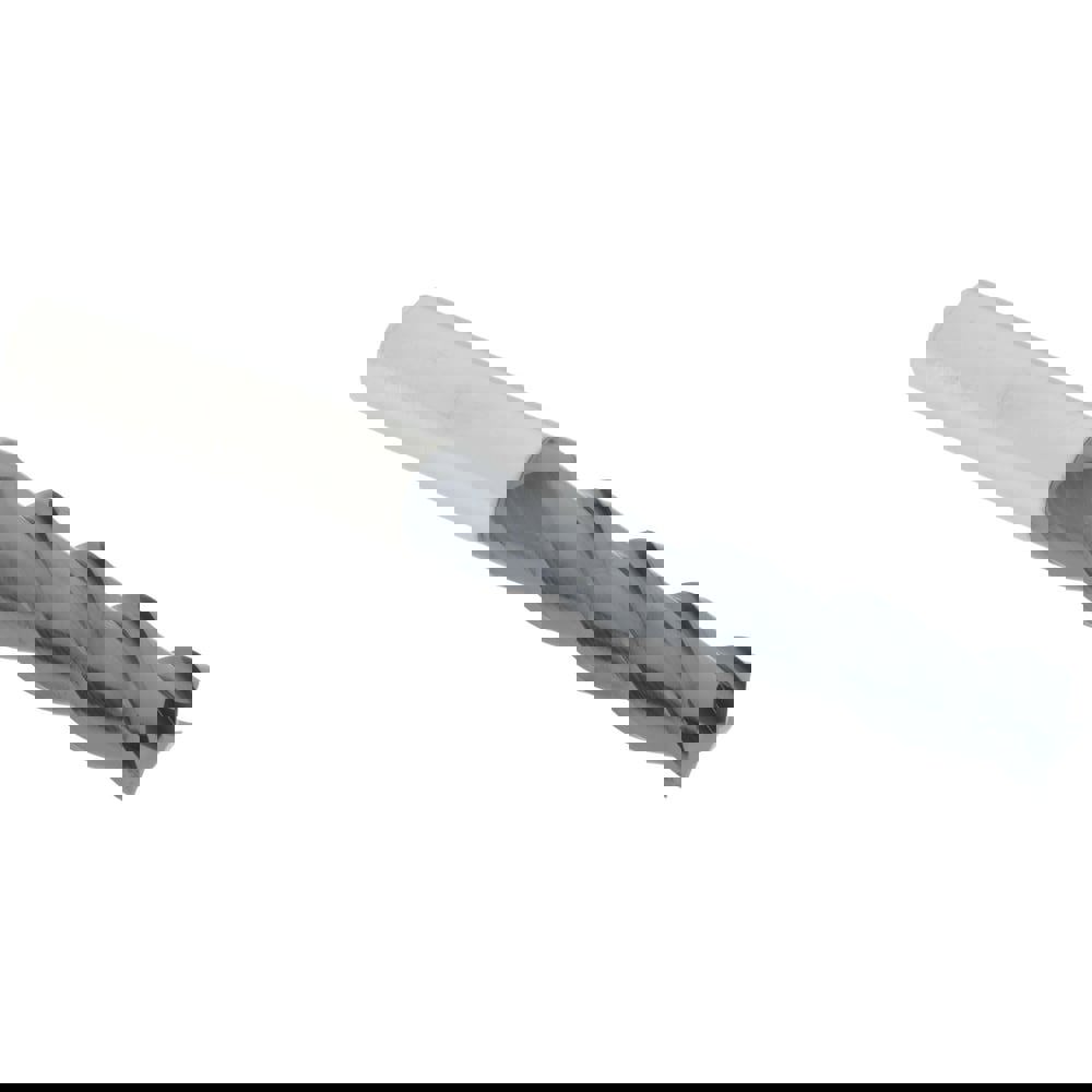 Square End Mill: 5/8'' Dia, 3'' LOC, 5/8'' Shank Dia, 6'' OAL, 3 Flutes, Solid Carbide