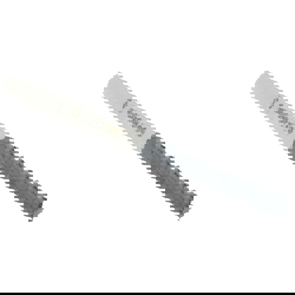 Square End Mill: 3/16'' Dia, 1'' LOC, 3/16'' Shank Dia, 2.5'' OAL, 3 Flutes, Solid Carbide