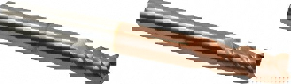 Square End Mill: 7/16'' Dia, 1'' LOC, 7/16'' Shank Dia, 4'' OAL, 3 Flutes, Solid Carbide