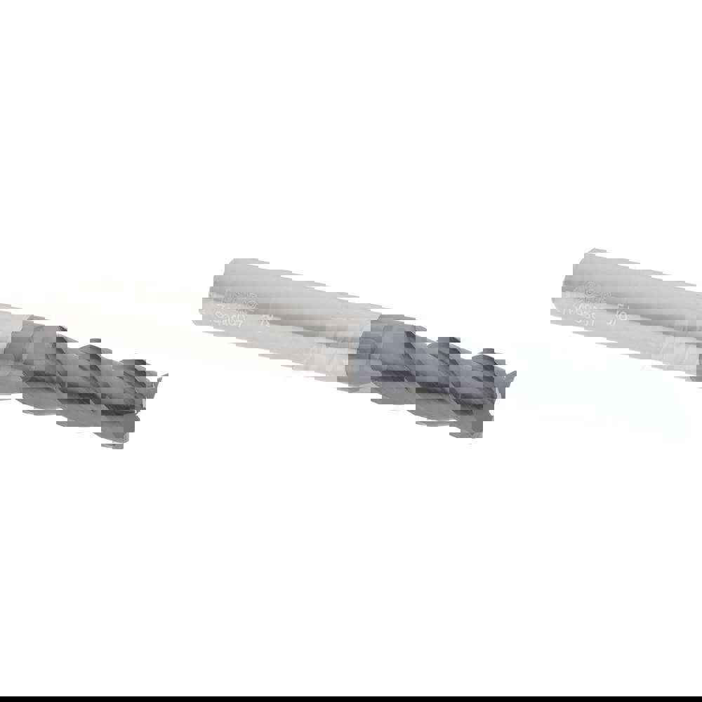 Square End Mill: 5/8'' Dia, 2'' LOC, 5/8'' Shank Dia, 6'' OAL, 3 Flutes, Solid Carbide