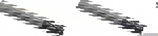 Square End Mill: 3/8'' Dia, 1-1/2'' LOC, 3/8'' Shank Dia, 6'' OAL, 3 Flutes, Solid Carbide