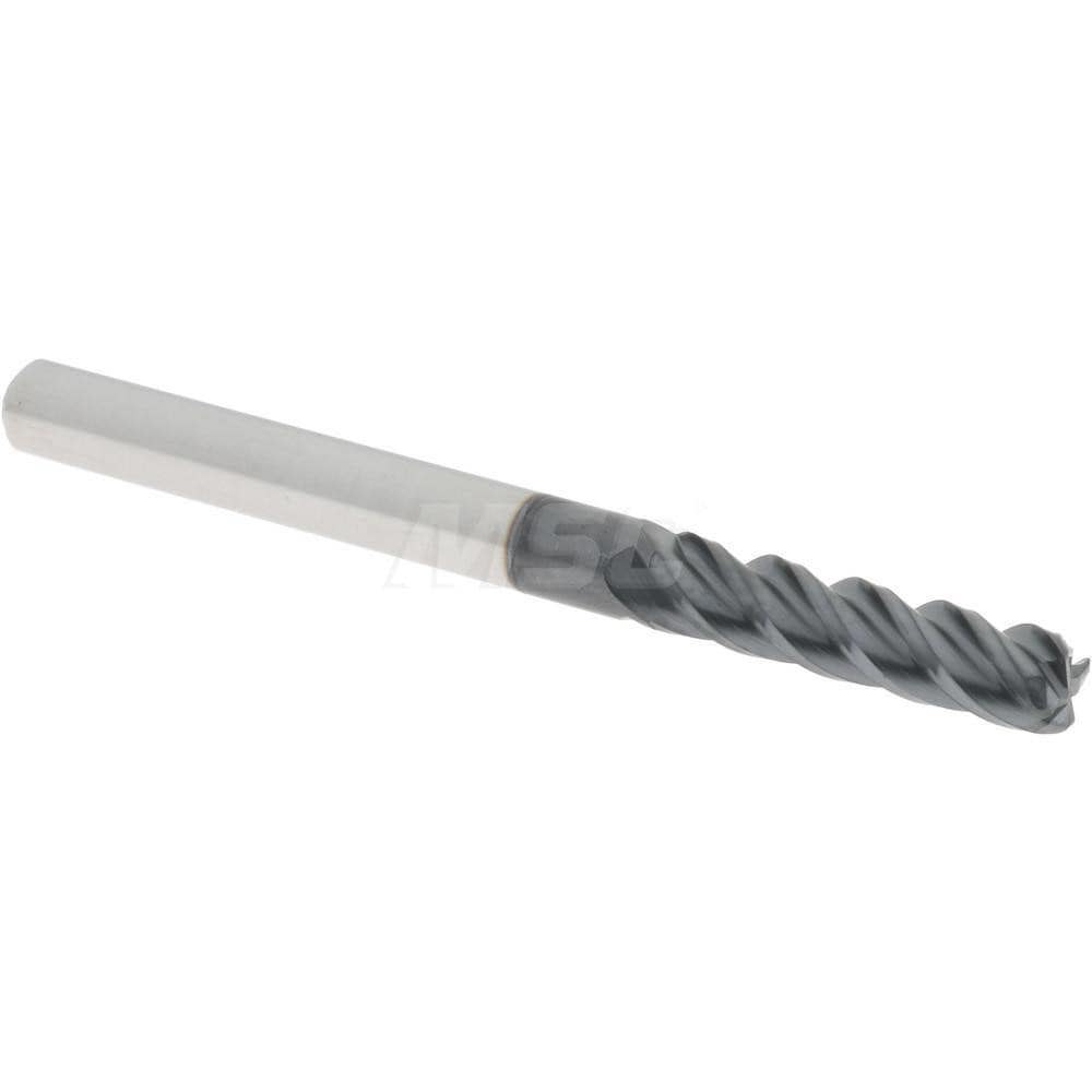 Corner Radius End Mill: 1/8