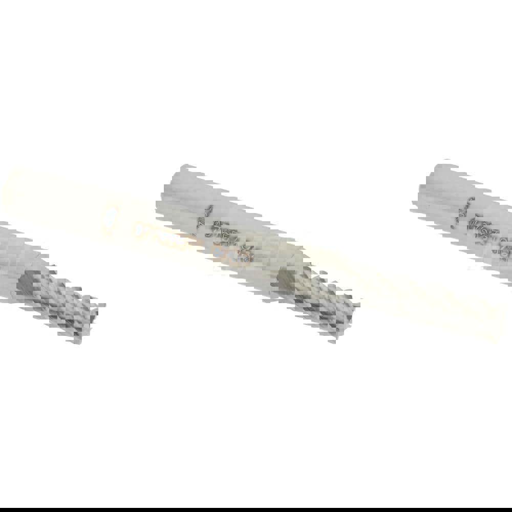 Square End Mill: 9/64'' Dia, 1/2'' LOC, 3/16'' Shank Dia, 2'' OAL, 4 Flutes, Solid Carbide