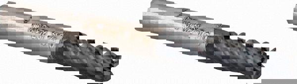 Square End Mill: 3/16'' Dia, 5/8'' LOC, 3/16'' Shank Dia, 2'' OAL, 4 Flutes, Solid Carbide