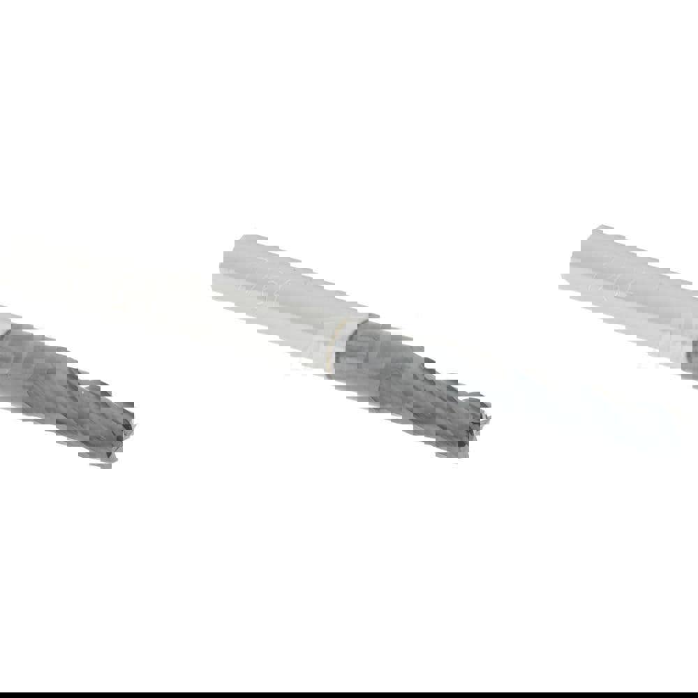 Square End Mill: 7/64'' Dia, 3/8'' LOC, 1/8'' Shank Dia, 1-1/2'' OAL, 4 Flutes, Solid Carbide