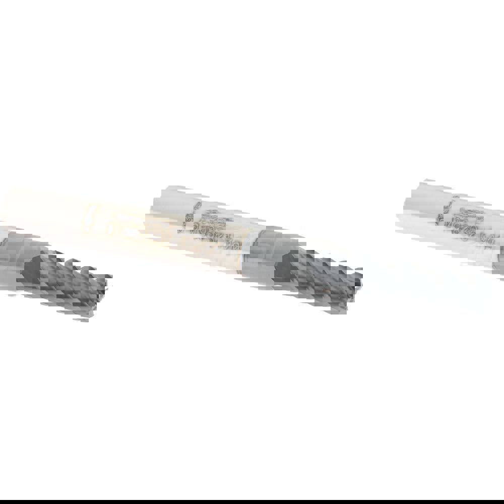 Square End Mill: 13/64'' Dia, 5/8'' LOC, 1/4'' Shank Dia, 2-1/2'' OAL, 4 Flutes, Solid Carbide