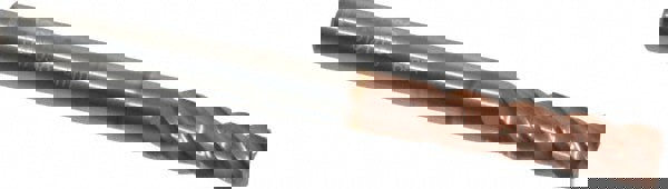 Square End Mill: 0.2362'' Dia, 0.748'' LOC, 4 Flutes, Solid Carbide