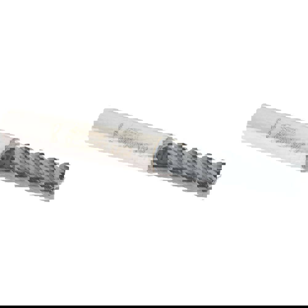 Square End Mill: 9/32'' Dia, 3/4'' LOC, 5/16'' Shank Dia, 2-1/2'' OAL, 4 Flutes, Solid Carbide