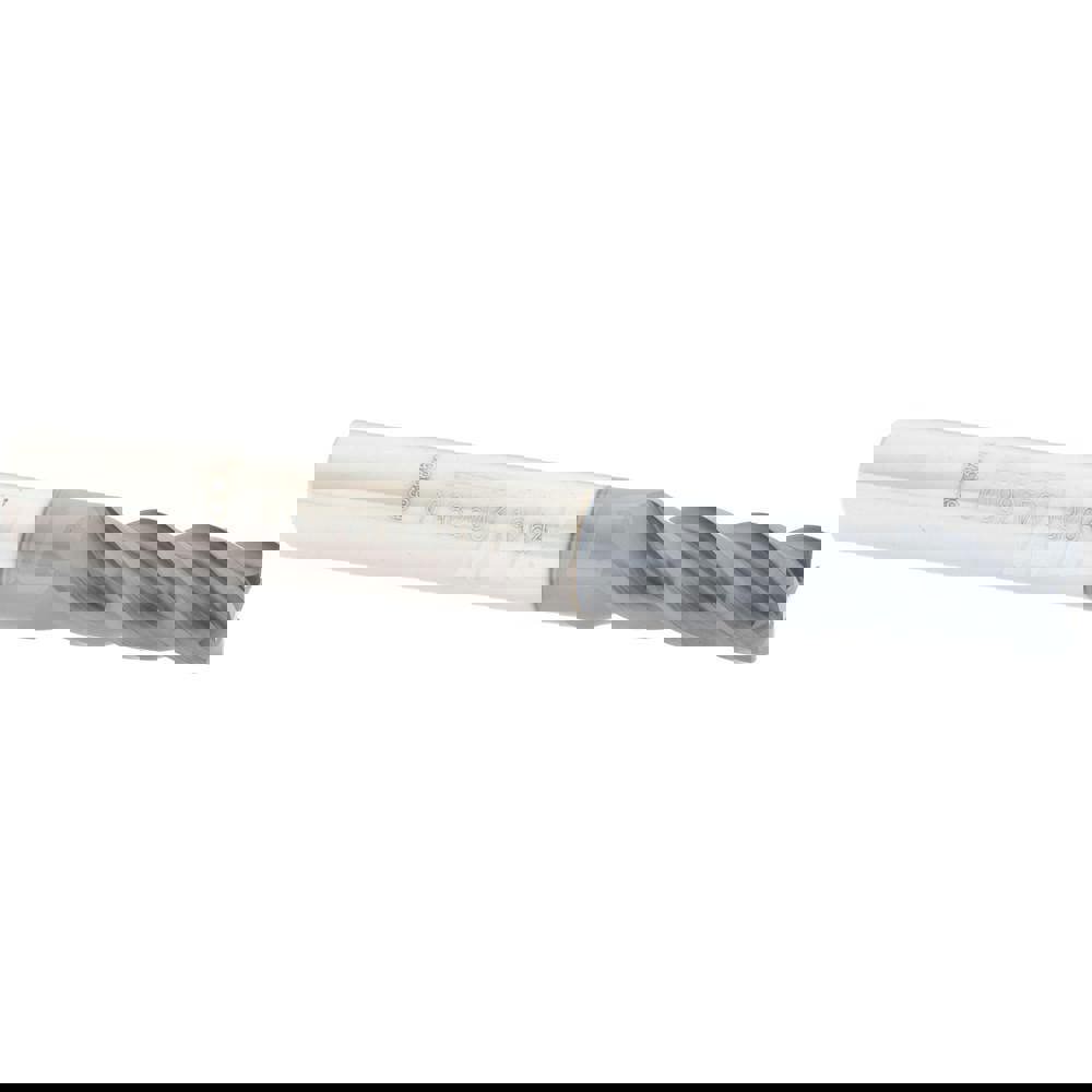 Square End Mill: 19/64'' Dia, 3/4'' LOC, 5/16'' Shank Dia, 2-1/2'' OAL, 4 Flutes, Solid Carbide