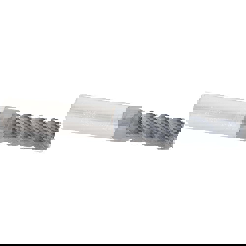 Square End Mill: 21/64'' Dia, 7/8'' LOC, 3/8'' Shank Dia, 2-1/2'' OAL, 4 Flutes, Solid Carbide