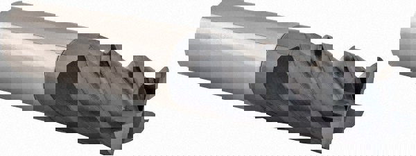 Square End Mill: 1/2'' Dia, 1'' LOC, 1/2'' Shank Dia, 3'' OAL, 4 Flutes, Solid Carbide