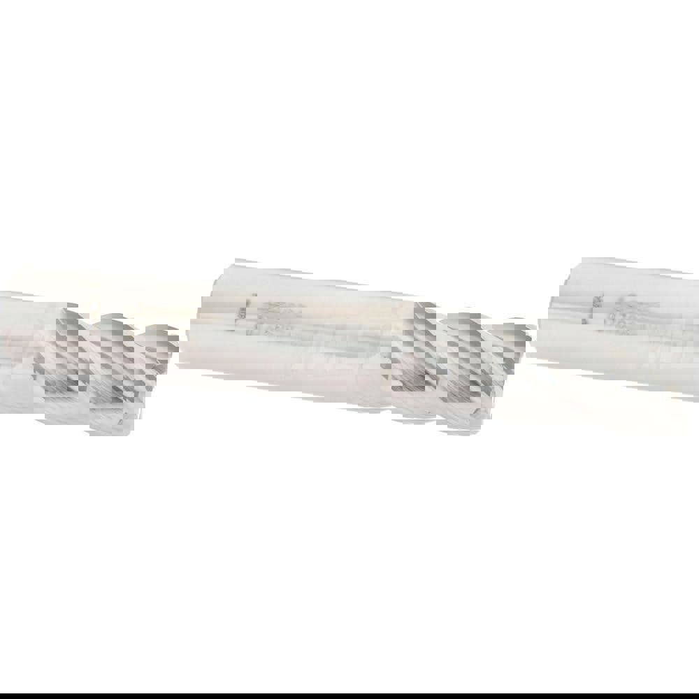 Square End Mill: 9/16'' Dia, 1-1/4'' LOC, 9/16'' Shank Dia, 3-1/2'' OAL, 4 Flutes, Solid Carbide