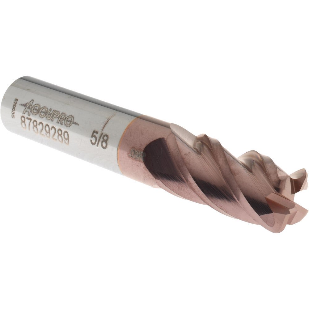 Corner Radius End Mill: 5/8