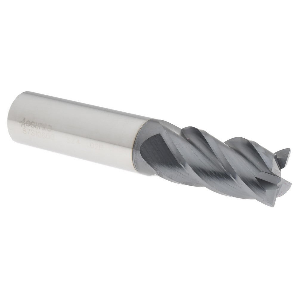 Corner Radius End Mill: 3/4