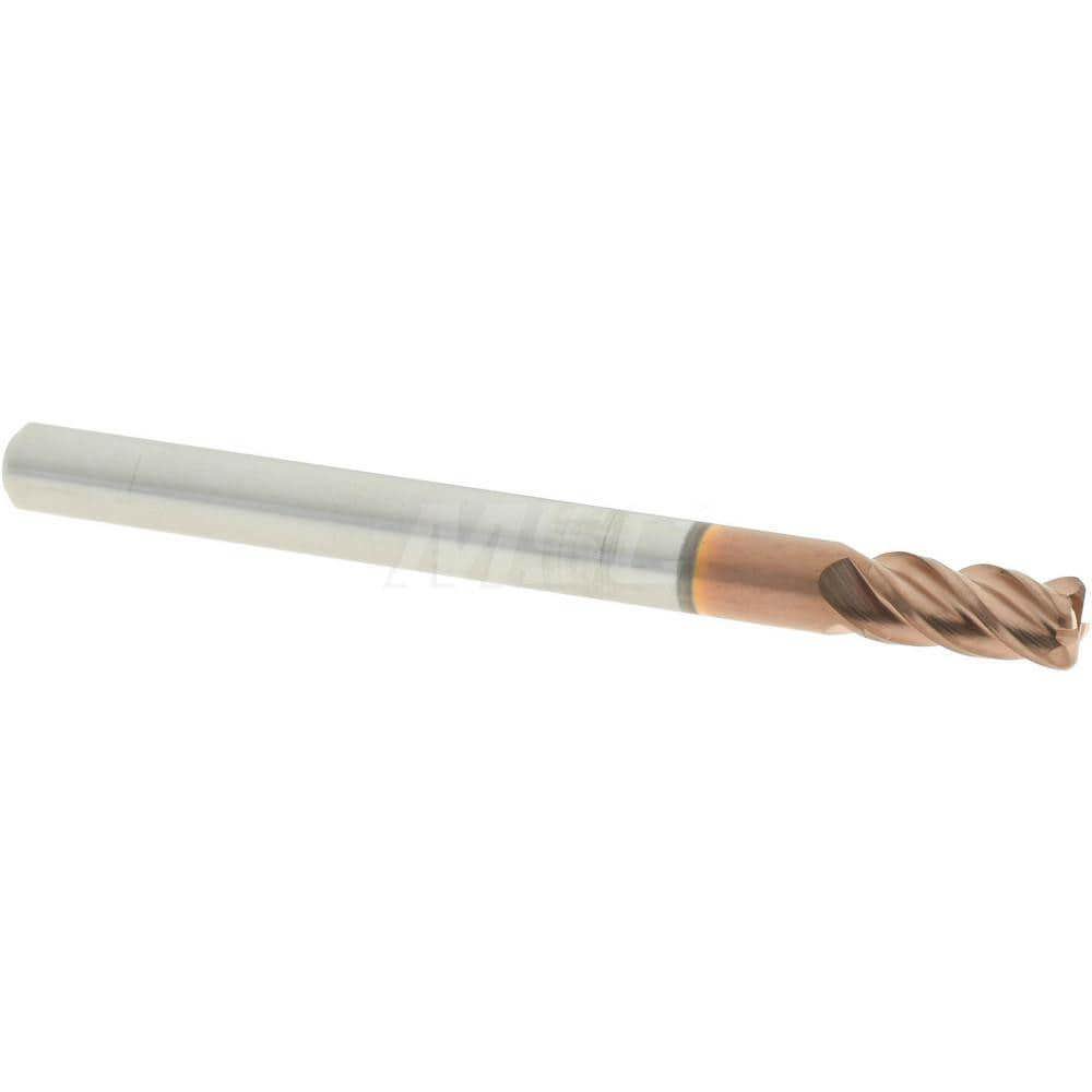 Corner Radius End Mill: 1/8