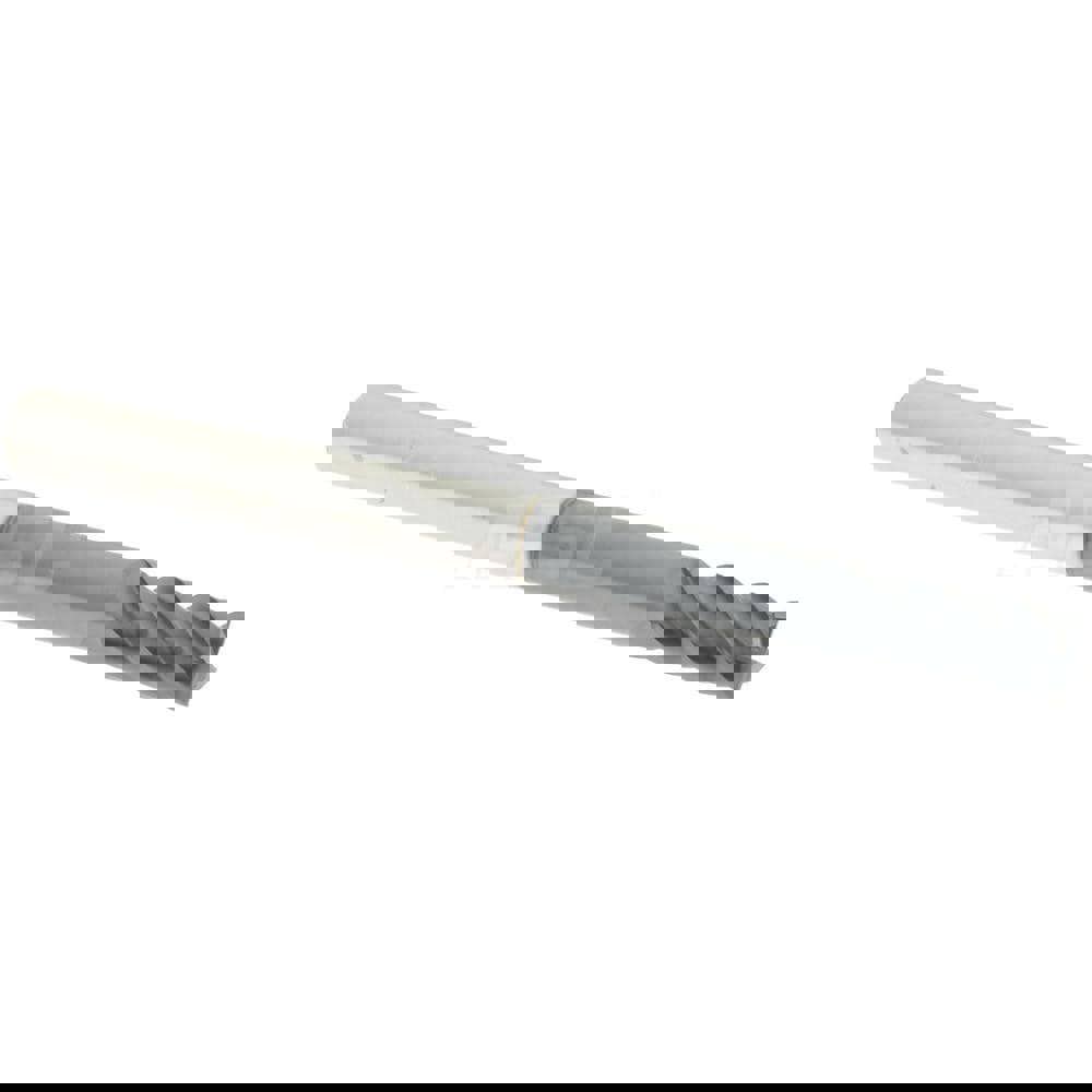 Square End Mill: 1/8'' Dia, 1/4'' LOC, 1/8'' Shank Dia, 1-1/2'' OAL, 4 Flutes, Solid Carbide