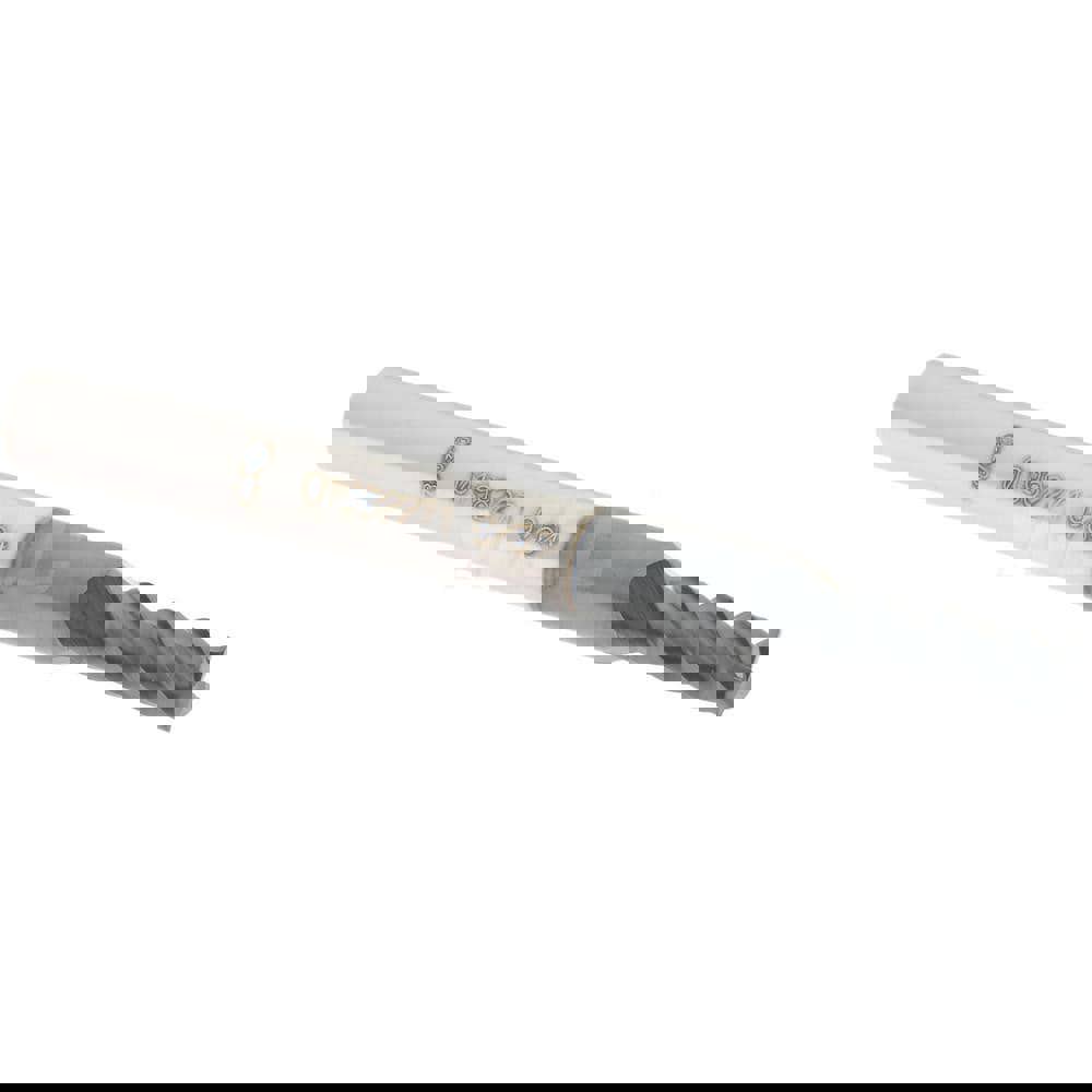 Square End Mill: 9/64'' Dia, 3/8'' LOC, 3/16'' Shank Dia, 2'' OAL, 4 Flutes, Solid Carbide