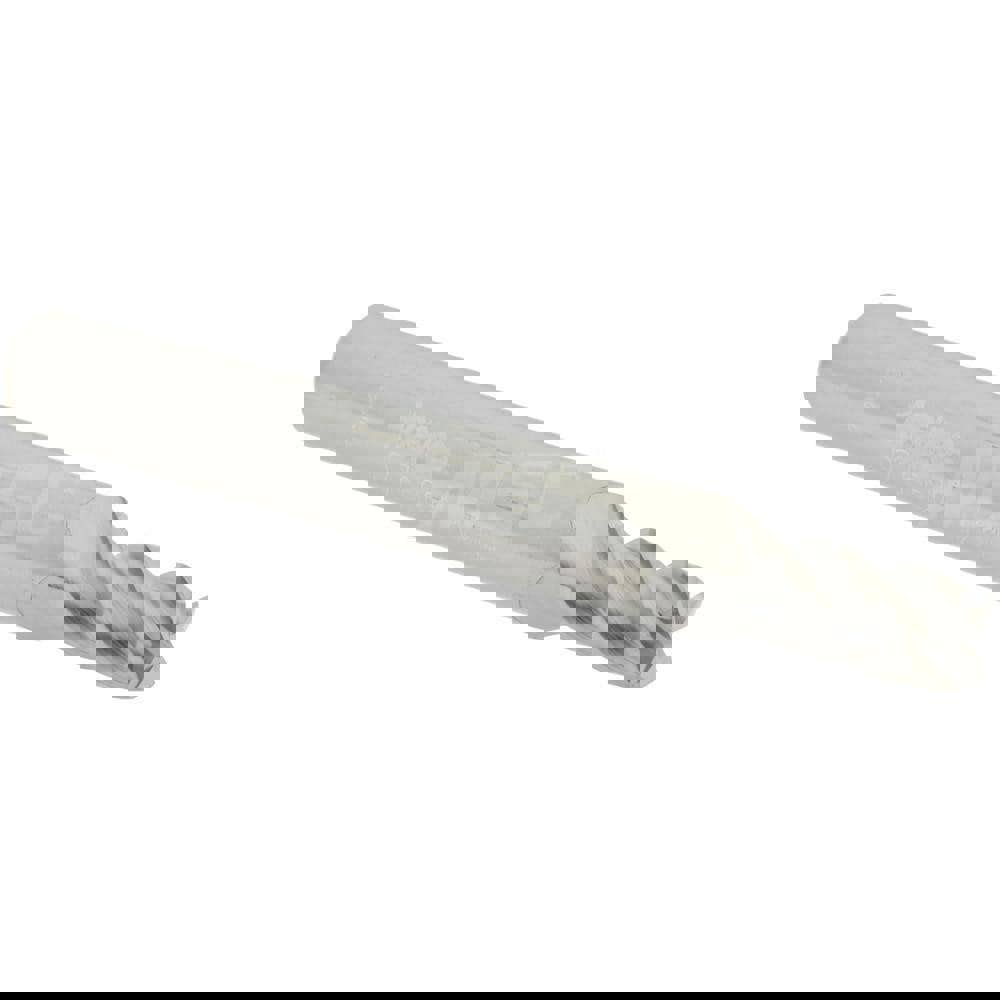 Square End Mill: 13/64'' Dia, 3/8'' LOC, 1/4'' Shank Dia, 2'' OAL, 4 Flutes, Solid Carbide