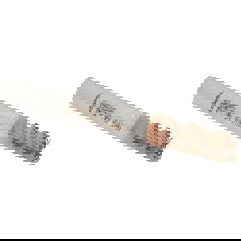 Square End Mill: 15/64'' Dia, 3/8'' LOC, 1/4'' Shank Dia, 2'' OAL, 4 Flutes, Solid Carbide