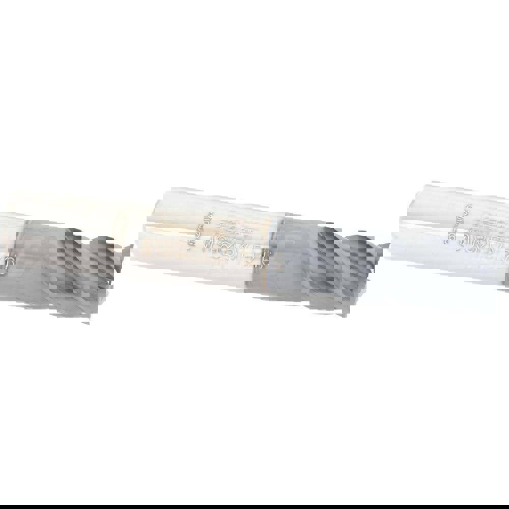 Square End Mill: 5/16'' Dia, 1/2'' LOC, 5/16'' Shank Dia, 2'' OAL, 4 Flutes, Solid Carbide