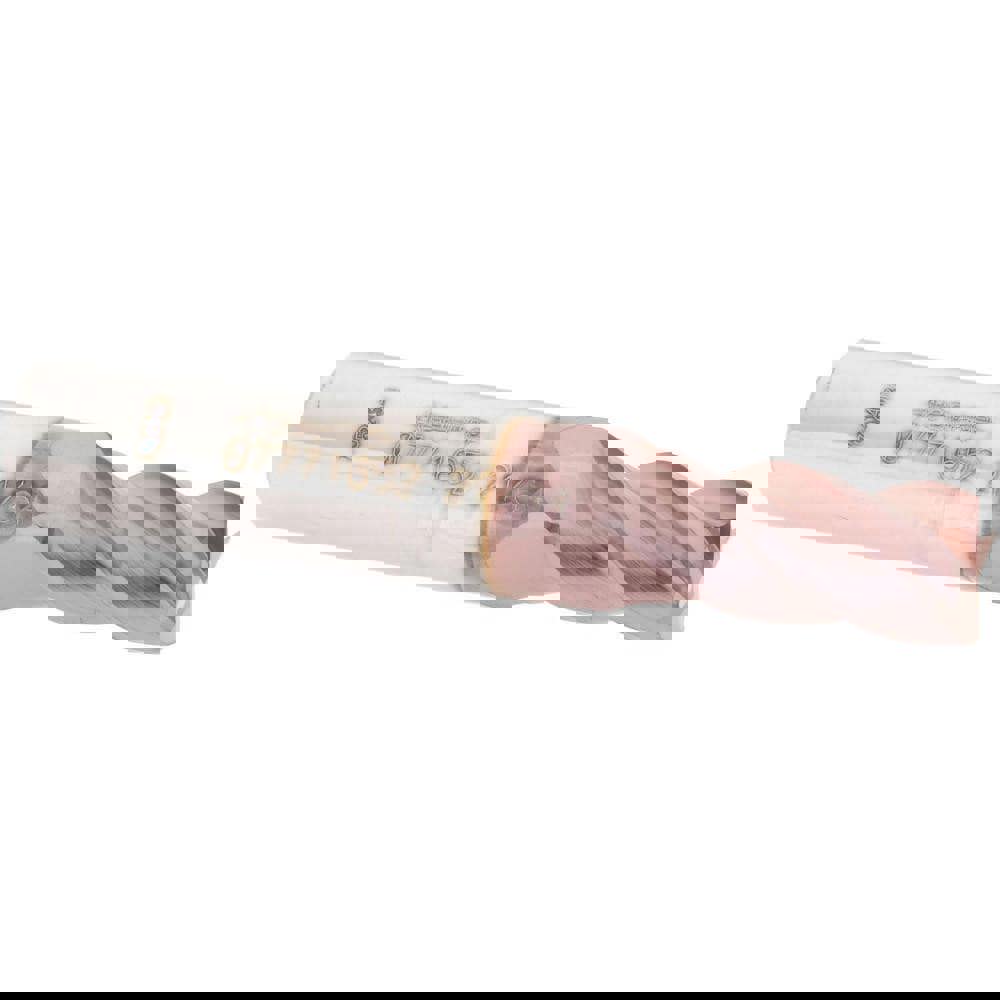 Square End Mill: 21/64'' Dia, 5/8'' LOC, 3/8'' Shank Dia, 2'' OAL, 4 Flutes, Solid Carbide