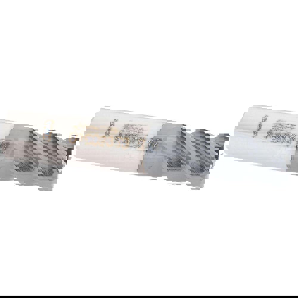 Square End Mill: 3/8'' Dia, 5/8'' LOC, 3/8'' Shank Dia, 2'' OAL, 4 Flutes, Solid Carbide