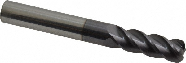 Corner Radius End Mill: 3/8