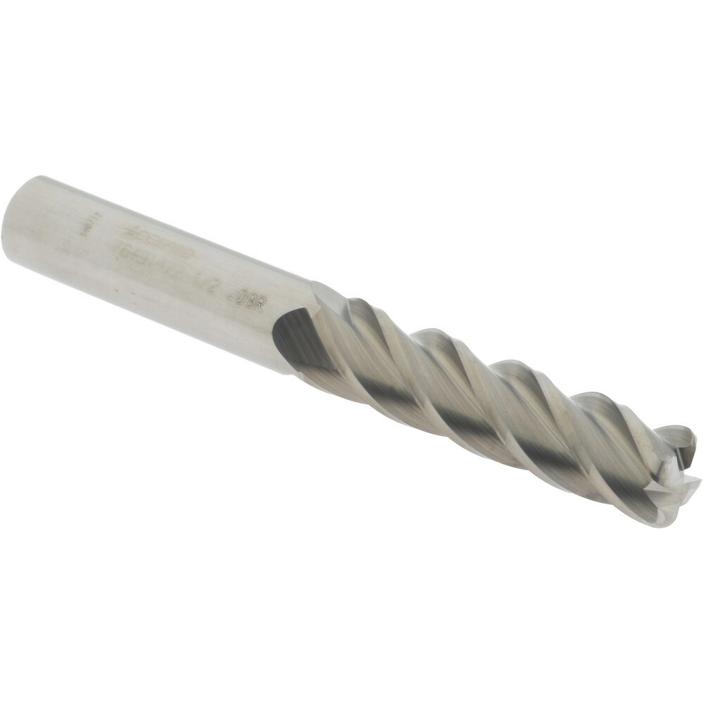 Corner Radius End Mill: 1/2