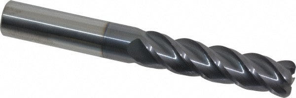 Corner Radius End Mill: 1/2