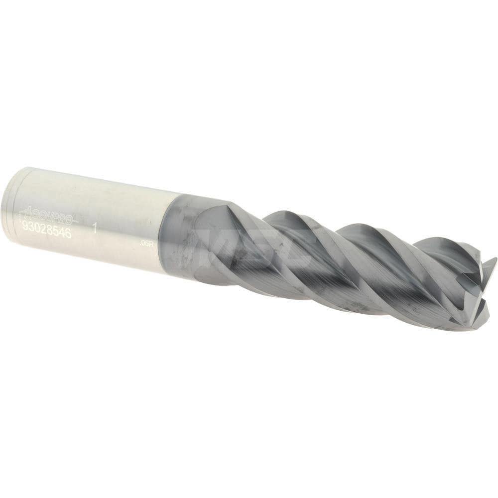 Corner Radius End Mill: 1