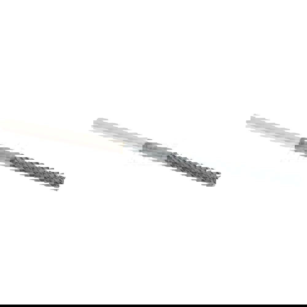 Square End Mill: 1/8'' Dia, 1'' LOC, 1/8'' Shank Dia, 3'' OAL, 4 Flutes, Solid Carbide