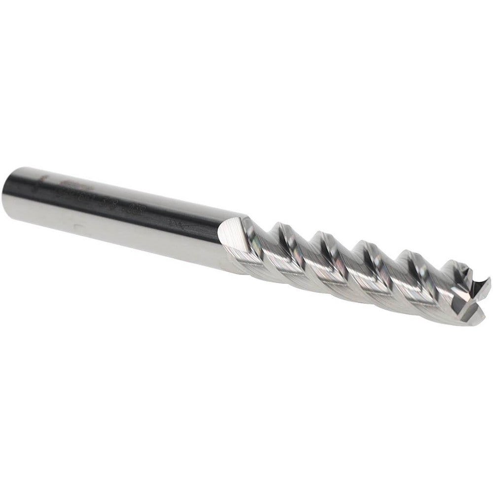 Corner Radius End Mill: 3/8