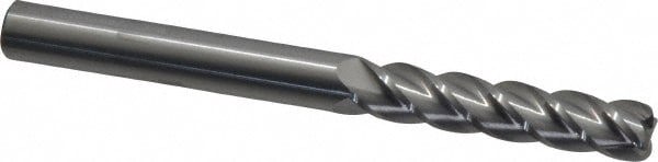 Corner Radius End Mill: 3/8