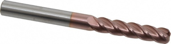 Corner Radius End Mill: 3/8