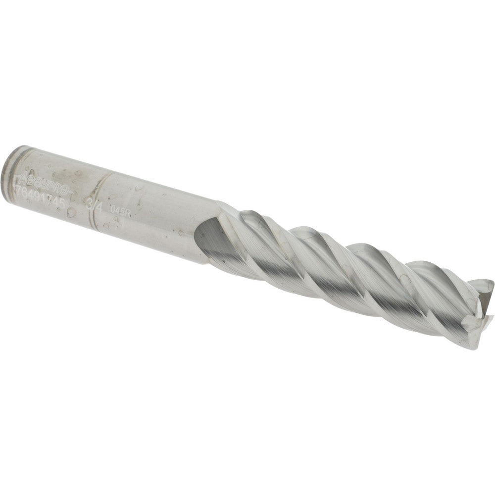 Corner Radius End Mill: 3/4