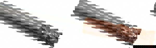 Square End Mill: 7/16'' Dia, 1'' LOC, 7/16'' Shank Dia, 4'' OAL, 4 Flutes, Solid Carbide