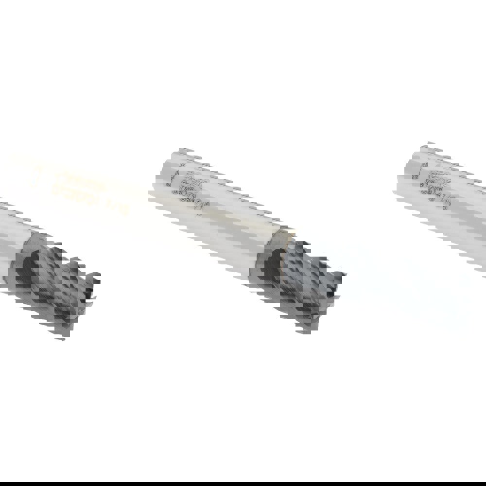 Square End Mill: 7/16'' Dia, 1'' LOC, 7/16'' Shank Dia, 4'' OAL, 4 Flutes, Solid Carbide