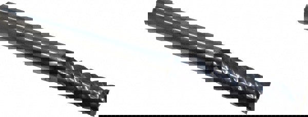 Square End Mill: 9/16'' Dia, 2'' LOC, 9/16'' Shank Dia, 6'' OAL, 4 Flutes, Solid Carbide