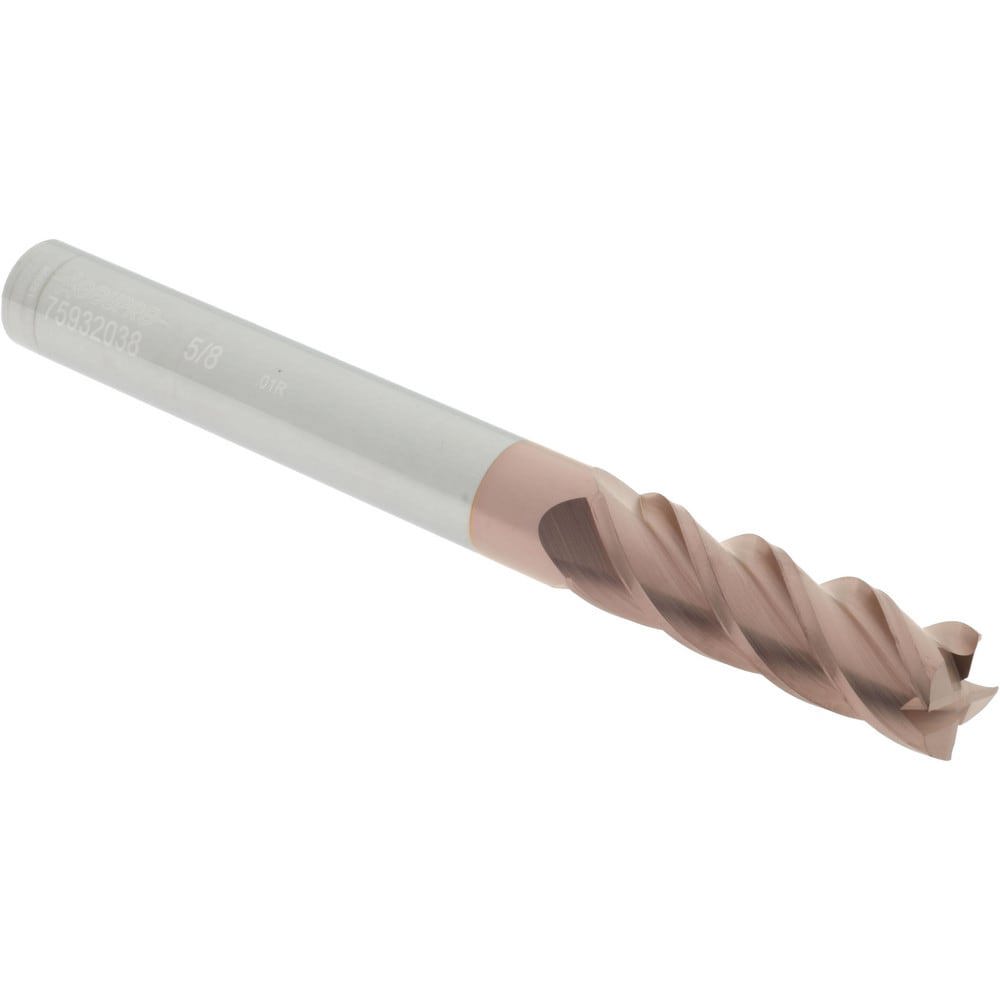 Corner Radius End Mill: 5/8