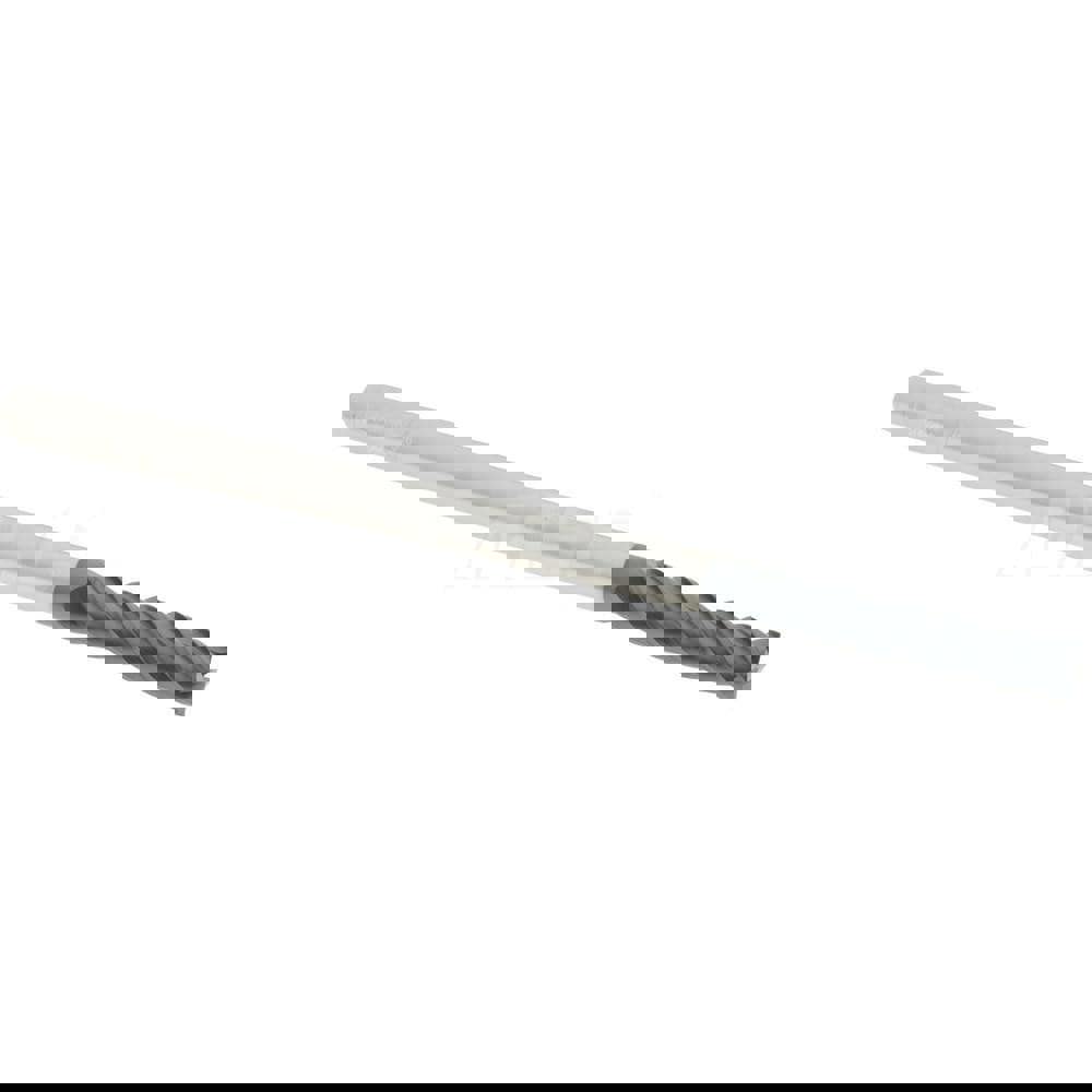 Square End Mill: 5/16'' Dia, 1-1/2'' LOC, 5/16'' Shank Dia, 6'' OAL, 4 Flutes, Solid Carbide