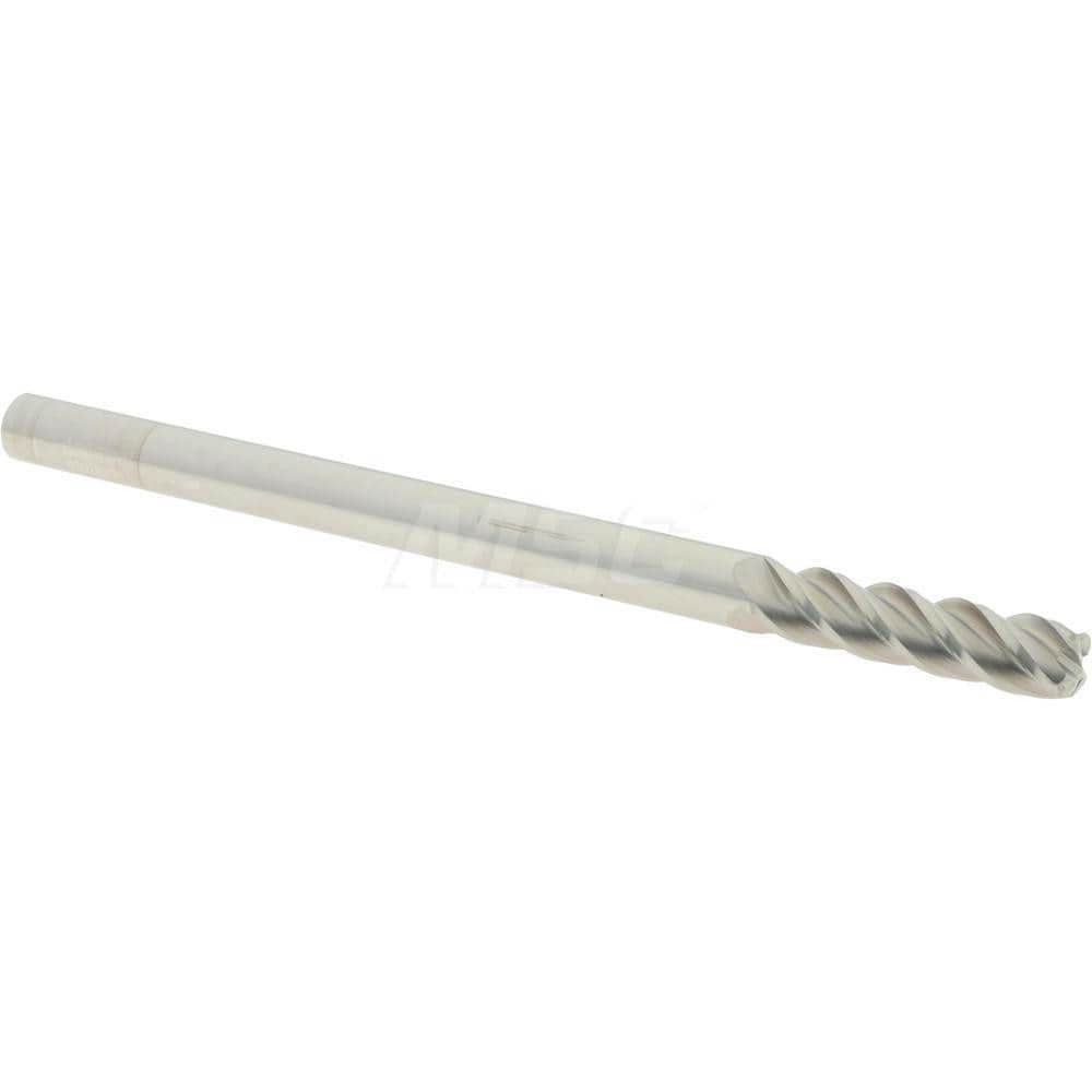 Corner Radius End Mill: 3/8