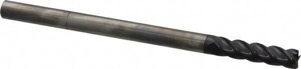 Corner Radius End Mill: 3/8